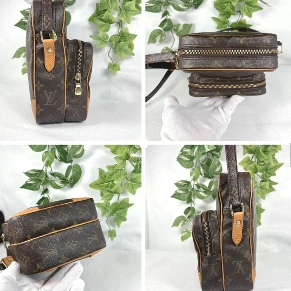 Louis Vuitton Monogram Crossbody Bag in Brown and Tan - Picture 6 of 16